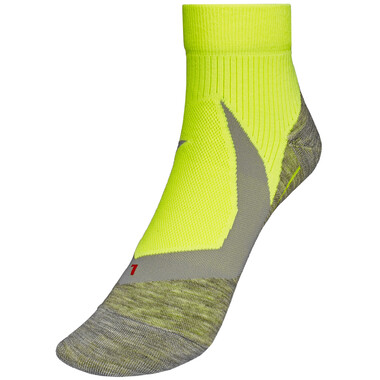FALKE RU4 COOL SHORT Socks Yellow/Grey 0